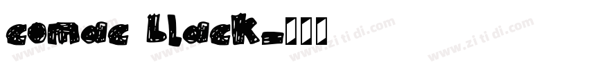 comac black字体转换 comac black字体转换